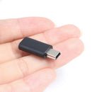 Black Micro USB Female to Mini USB Male Adapter Charger Converter AdaptorB Bj