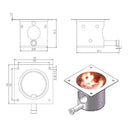 Stainless Steel Fire Burn Pot with Hot Rod Ignitor Replace for Traeg-er