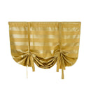 Lovely Blackout Roman Curtain Shade Tie Up Small Window Voile Drape Sheer 04