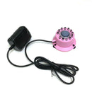 Aquarium Fish Tank Mini Colorful Bubble Light Disk With 12 Multi-Color LED Light