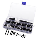 M4 Carbon Steel Hexagon Socket Screws Assortment Kit Precise M4 Screws Set with