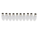 10pcs RF Male Connector Plug Adapter for Coaxial Coax Cable TV Aerial