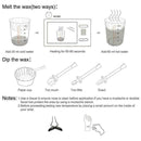 Nose Hair Removal Wax Kit Nasal Ear Hairs Painless Effective Quick Safe Saf P0S5