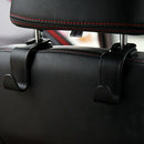 4pcs Universal Car Back Seat Headrest Hanger Holder Hooks For Bag Purse Tools