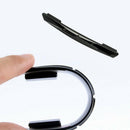 4pcs Car SUV Body Door Side Black Anti-Collision Protector Strips Decorative Bar