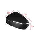 Car Carbon Fiber Side Rear View Mirror Cover Trim for Mazda CX-5 CX5 2012-2