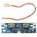 4 lamp universal Inverter Small Mouth 10V-29V Output For 15-24 inch LCD Monit_