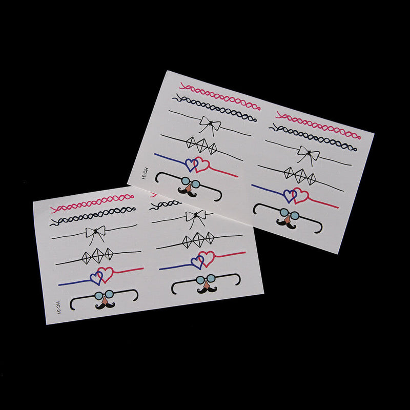 2XDIY Ring Removable Waterproof Temporary Tattoo Body Stickers Gift  Pip HMTOCA