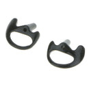 6 Pairs Replacement Medium Silicone Earbud for Two-Way Radio Audio Earphone