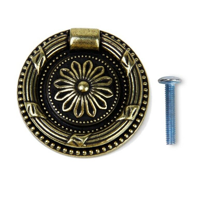 1 x European Style Kitchen Furniture Cabinet Cupboard Drawer Pull Ring Hand J3Z5