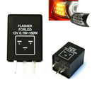3-Pin EP28 Electronic LED Flasher Relay Fix Turn Signal Bulbs Hyper Flash IsWR3C