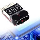 RC Lipo Battery Low Voltage 1-8S Buzzer Indicator Checker Tester LE Alarm D S0C8