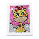 DIY Full Drill Diamond Painting Cartoon Kids Embroidery Kit (CJL01 Giraffe)