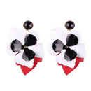 Special Design Big Flower Shaped Earrings For Women Jewelry Charm Dangle Dr U4L5