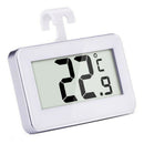 Digital Wireless Freezer/Refrigerator Thermometer and Indoor Temperature Mo C4O8