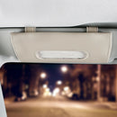 Interior Sun Visor Hanging Accessories PU Leather Car Tissue Box Organizer Case