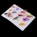12pcs Fly Bait Hairhook Fly Fishing Flies Minnow Salmon Pike Saltwater Flies