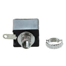 Black 3 Pin 2.5mm Female Audio Mono Headphone Jacks Socket 10 Pcs