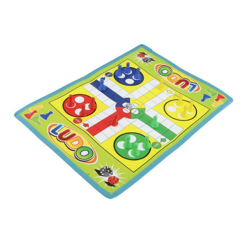 Foldable Flying Ludo Chess Board Game for Family Children Board Chess Game
