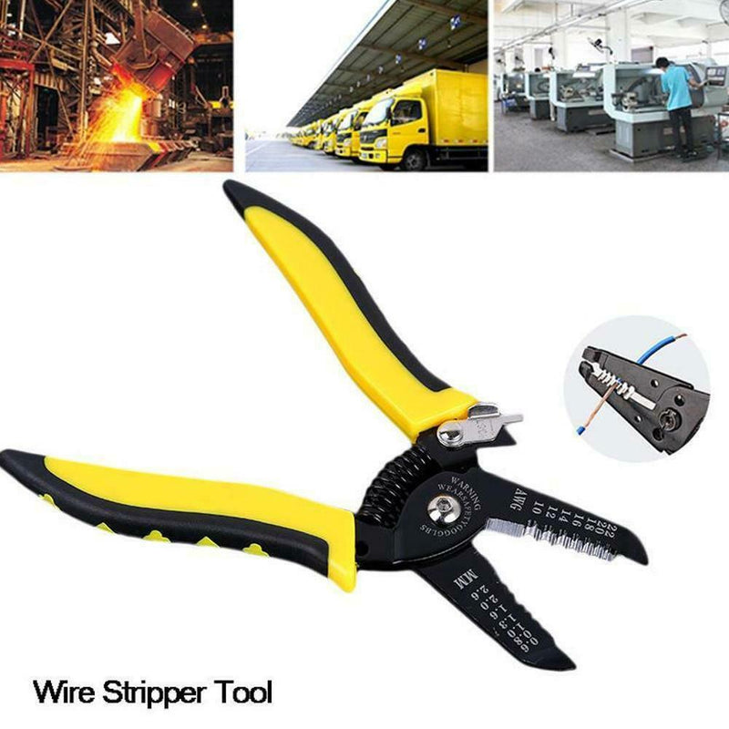 Multi-functional Tool Cable Wire Stripper Stripping Cutting Pliers Cutter
