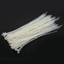 50pcs Nylon Cable Ties 160x3mm White Q5C4