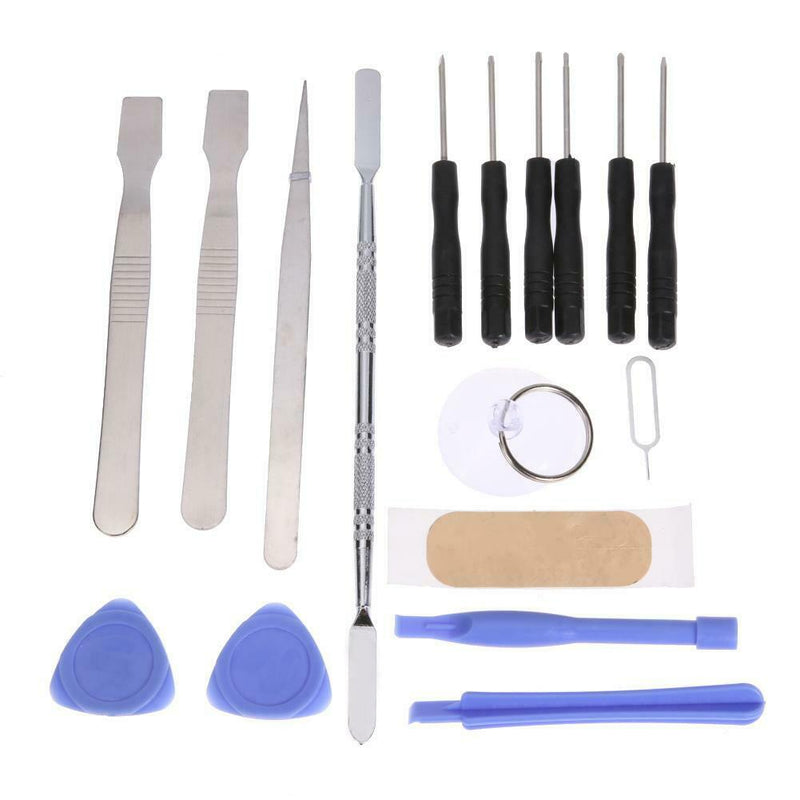 17pcs Mobile Phone Repair Tool Kit Spudger Pry Opening Tool Screwdriver Set