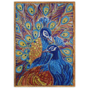 5D DIY Special Shaped Diamond Painting Peafowl Cross Stitch Embroidery Kits
