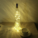 10 LED Copper Wire String Light Christmas Flexible Fairy Lamp (White Light) A