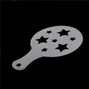 8pcs/set Cake Stencils MoldChristmas CoffeeMold Pastry Tools Cookie`DecorationBX