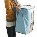Large Capacity Dust-Proof Clothes Storage Bag Clothing Pillow Quilt Organizer BX