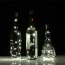 4pcs LED Wine Bottle Cork Light USB Copper Wire Light String (Cold White)