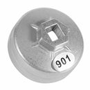 65mm Car 14 Flute Aluminum Oil Filter Wrench Socket Remover Kit HOI