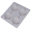 4 Cavity Flower Christmas Ball Aromatherapy Plaster Crystal Epoxy Silicon M FU