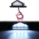 10-30V LED Rear Truck Trailer Lamp Light License Plate Lamp Waterproof Triang-3C