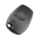 2 Buttons Car Remote Key Shell Case Cover Replacement for Renault Clio
