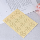 120pcs Transparent Round Thank You Sealing Stickers Baking DIY Gift Box Labe3C