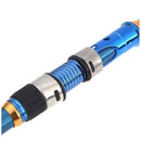 2.1M 6.89FT Telescopic Fishing Rod Tackle Travel Spinning Fishing Carbon fi