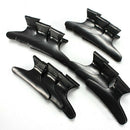 12 Black Hairdressing hairdressers Butterfly Hair Claw Salon Section Clip C