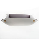 Leather Jewelery Holder Tray Storage Tray Box for Key Phone Coin Watches G