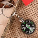 28mm Ball Compass Keychain Navigator Hiking Camping Travel Outdoor Survival 3c