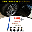 For Car Bike Motorcycle Valve Core TR412 Valve Stem Set with Valve Repair Tools