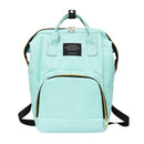 Women Mummy Maternity Travel Backpacks Baby Nursing Handbags (Light Blue) A