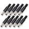 10Pcs 55 x 21mm Male Solder DC Barrel Tip Plug Jack ConnectorsA Straight F9 L4Q1