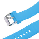 2Pack Sport Silicone Watch Band Wrist Strap Belt For Polar A360 Lime + Blue