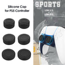 6x Silicone Thumb Grips for DualSense Controller Non Slip Analog Stick Caps