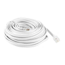 White RJ11 6P4C Modular Telephone Extension Lead Cable 9M 30ft