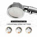Filters High Pressure ON/OFF Shower Head Water Saving New 3 Modes C8 R2Z7