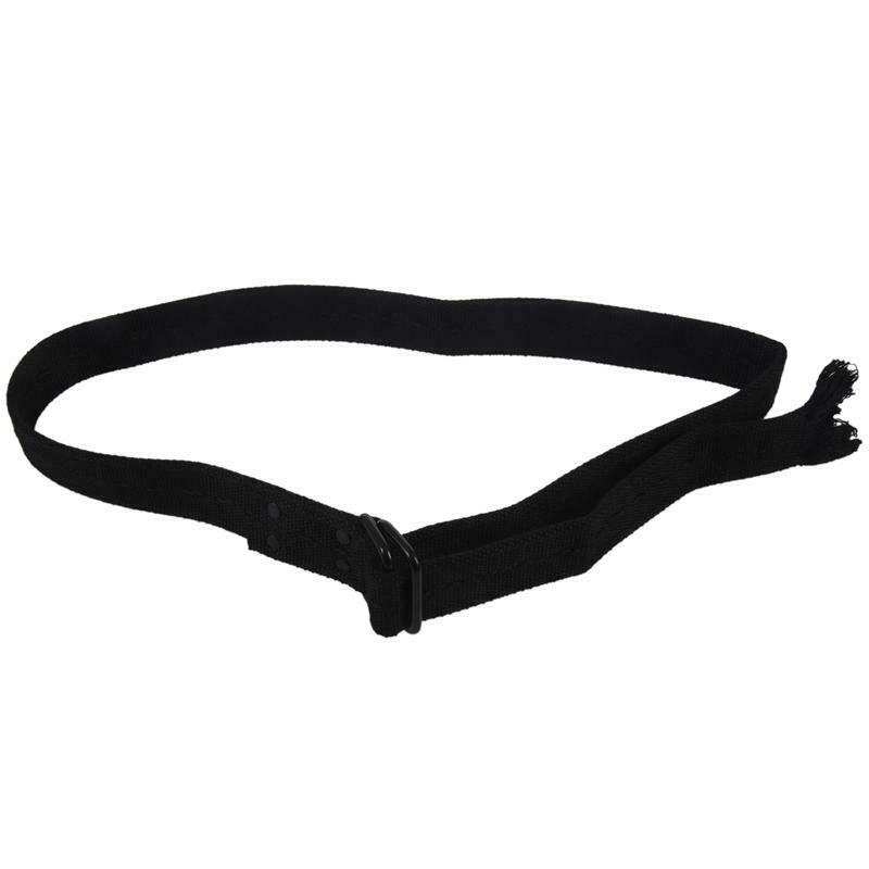 Men Women Unisex Thick Canvas Web Woven Stretch Braided Belt With D-Ring Cl W2S2