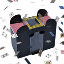 Poker Card Automatic Card Shuffler Electric Board Game Cards Shuffler Six D