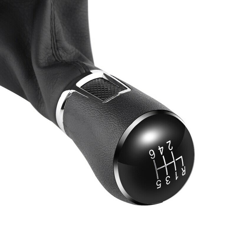 Car 6-Speed Shift Button Dust Cover Shift Lever Kit For Volkswagen Passat B